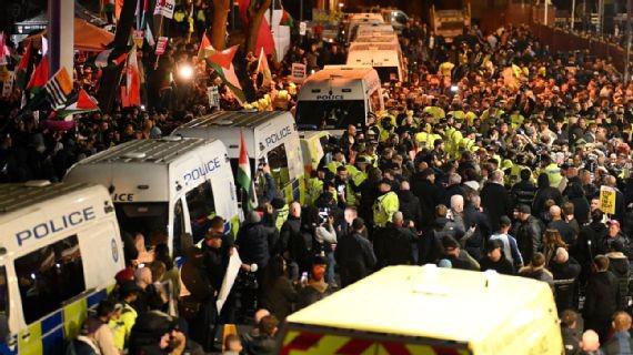 开云-ESPN：禁止特拉维夫马卡比球迷进维拉主场被质疑，英警长辞职